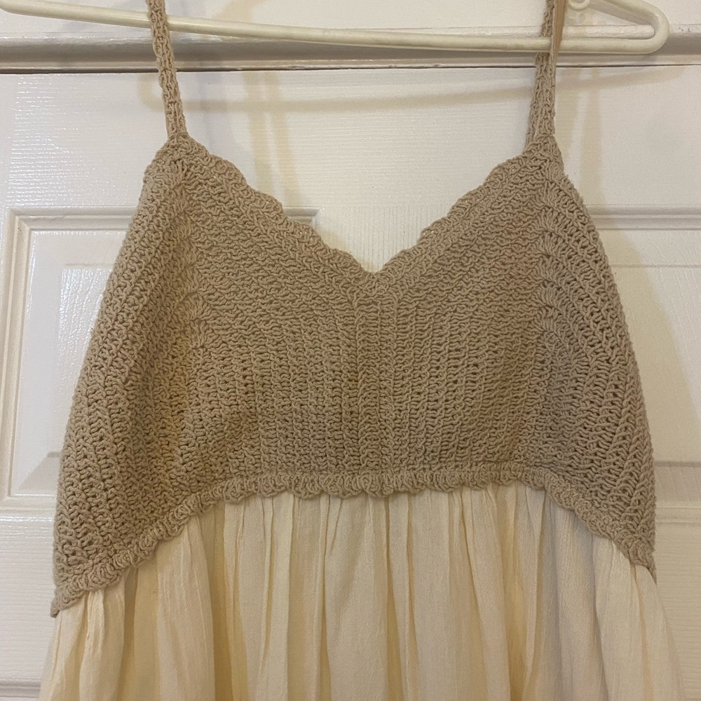 Zara cream sundress